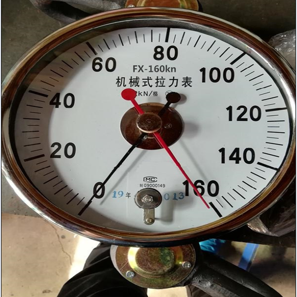 动态载荷监测用LLB-160kn机械式拉力表